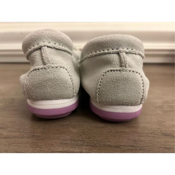 MINNETONKA Women's Kilty Plus Moccasins Color Mint 7.5 EUC - Picture 4 of 8